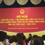Hội Nghị Chắp Nối Cung – Cầu Hàng Hóa Giữa Các Cơ Sở Công Nghiệp Nông Thôn Với Hệ Thống Phân Phối Khu Vực Phía Nam Năm 2015