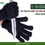 5 nhận định sai lầm về găng tay bảo hộ chống cắt nhiều người mắc phải