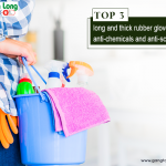 Top 3 long and thick rubber gloves with anti-chemicals and anti-scratches