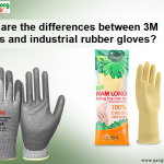 What are the differences between 3M gloves and industrial rubber gloves?