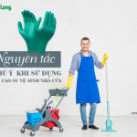 7 nguyên tắc cần chú ý khi sử dụng găng tay cao su vệ sinh nhà cửa