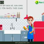 9 mẹo giúp nhà bếp sạch sẽ, gọn gàng không tốn nhiều thời gian
