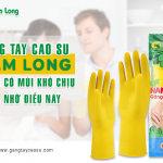 Găng tay cao su Nam Long không có mùi khó chịu là nhờ điều này