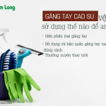 Dùng chung găng tay cao su vệ sinh nhà cửa: Tiết kiệm hay sai lầm?