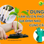 7 dụng cụ làm vườn phổ biến, gia đình nào cũng cần có