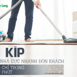 Bí kíp dọn nhà cực nhanh đón khách chỉ trong 60 phút