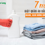 7 mẹo giặt quần áo bằng tay nhanh, sạch, không khô da tay