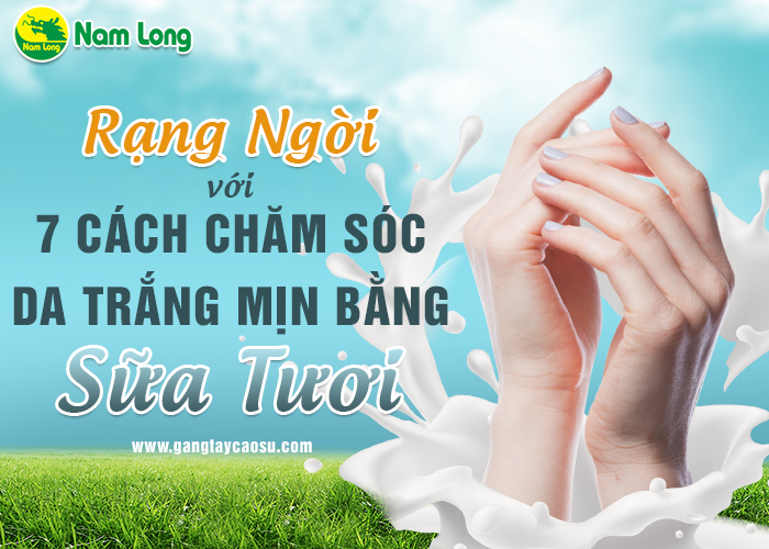 chăm sóc da tay mịn màng