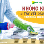 Hướng dẫn cách tẩy vết dầu mỡ trên bếp ga sạch như mới