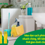Mẹo dọn sạch phòng tắm nhanh chóng, tiết kiệm tối đa thời gian dành cho bạn
