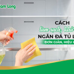 Cách làm sạch, khử mùi ngăn đá tủ lạnh đơn giản, hiệu quả