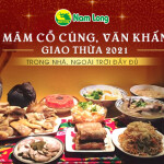 Mâm cỗ cúng, văn khấn Giao thừa 2021 trong nhà, ngoài trời đầy đủ