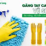 Găng tay cao su vệ sinh đa năng, độ bền cao, giá tốt