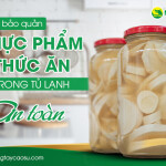 Cách bảo quản thực phẩm, thức ăn trong tủ lạnh an toàn