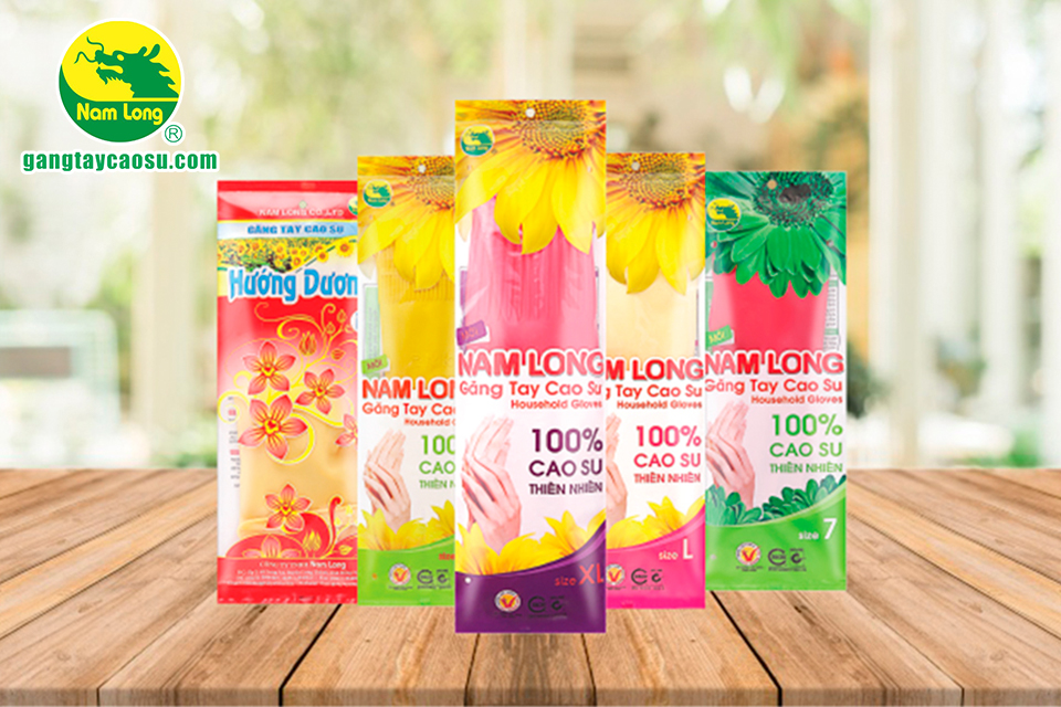 Găng tay cao su Nam Long chất lượng, an toàn