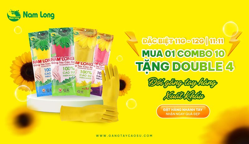 Gang tay cao su Nam Long gangtaycaosu.com