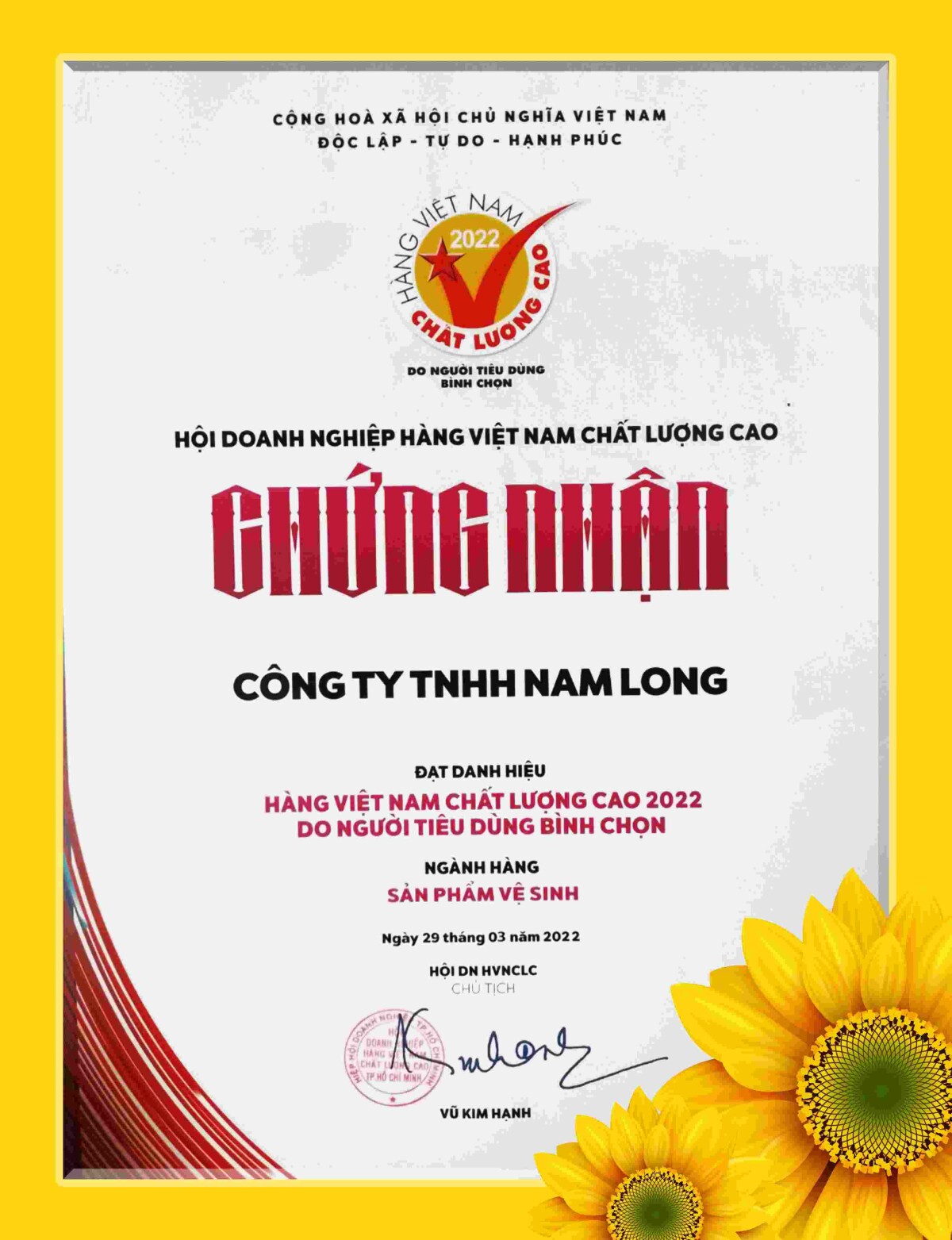 Hang Viet Nam chat luong cao