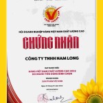 NAM LONG TỰ HÀO 10 NĂM LIỀN ĐẠT DANH HIỆU HVNCLC