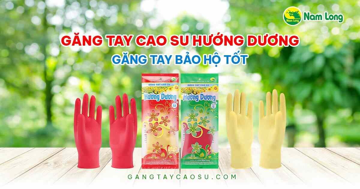 gang tay cao su Huong Duong gia bao nhieu