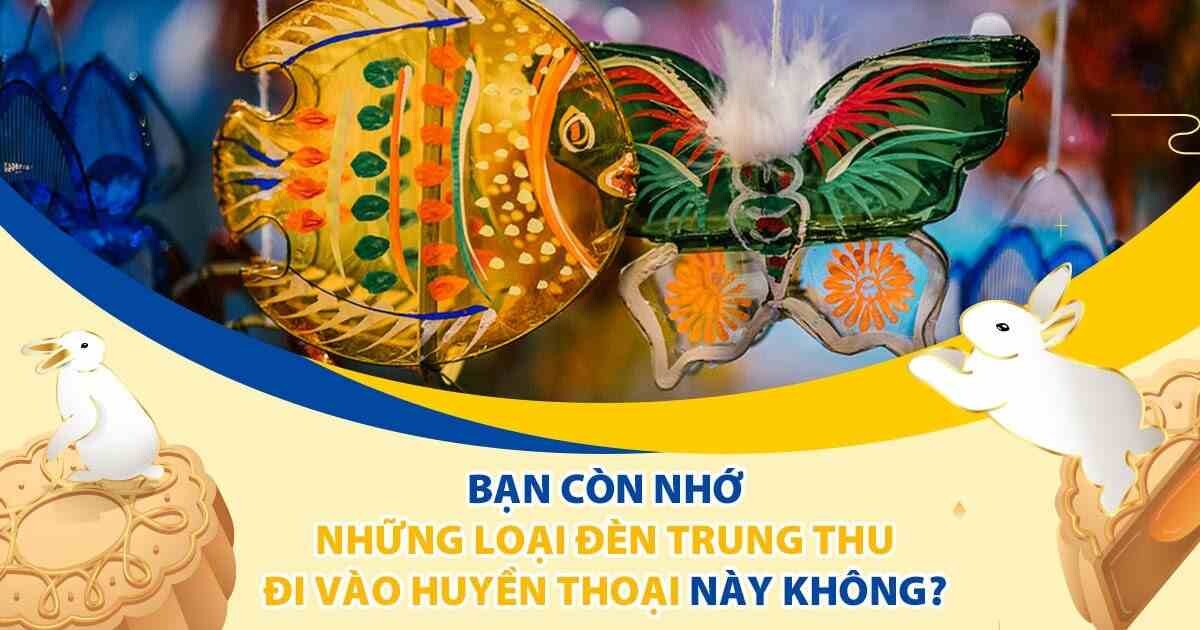 các loại đèn Trung thu truyền thống