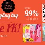 2000 đôi găng tay cao su Nam Long giá 1k, mua nhanh trên Shopee!