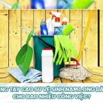 Găng tay cao su vệ sinh Nam Long dành cho bao nhiêu công việc?